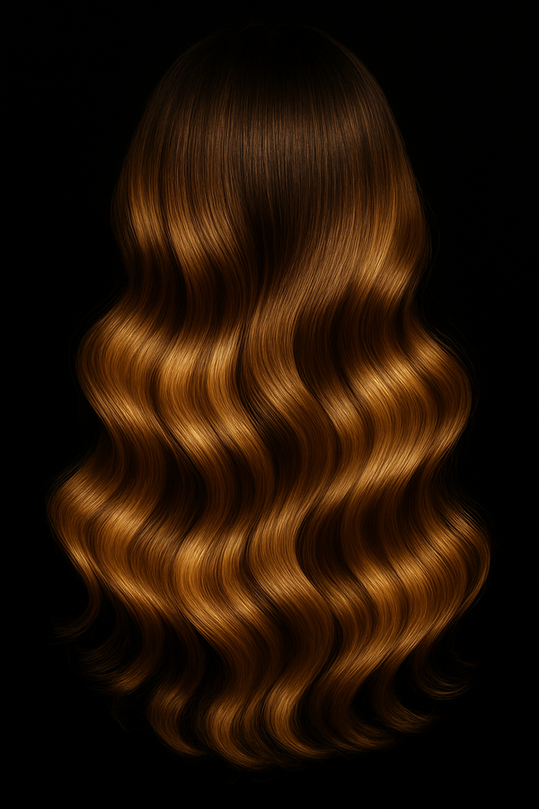 After ion treatment - salon-grade waves