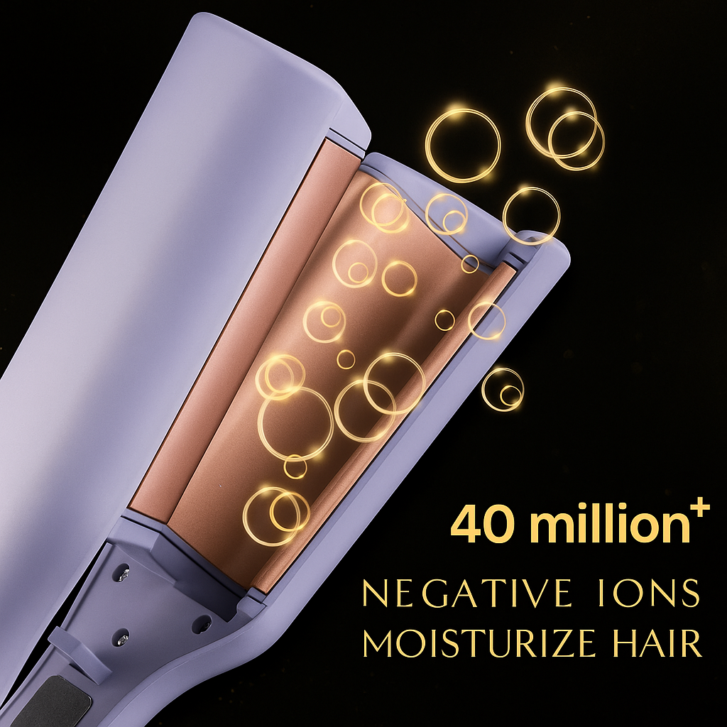15s Deep Wave Hair Styler – Salon Curls Made Easy