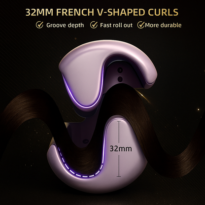 15s Deep Wave Hair Styler – Salon Curls Made Easy