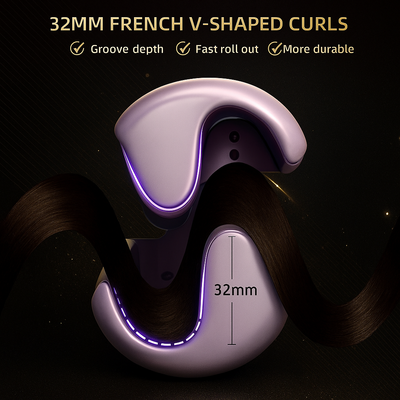 15s Deep Wave Hair Styler – Salon Curls Made Easy